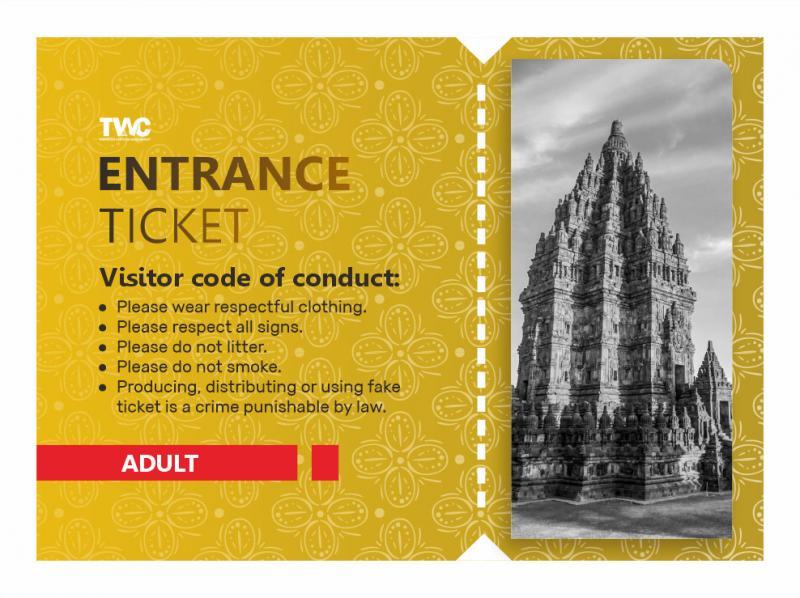Foreign Ticket Prambanan Adult