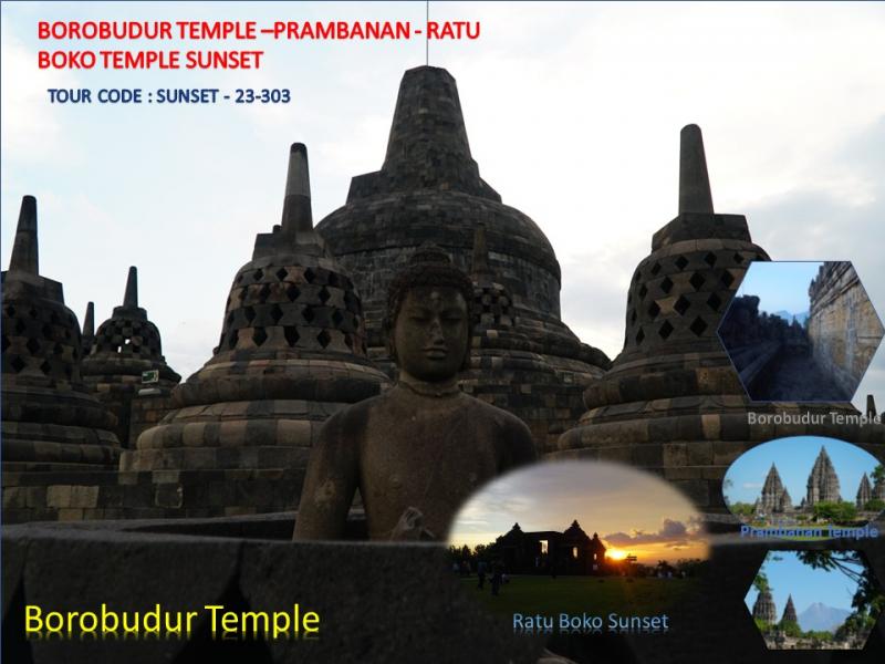 Borobudur, Prambanan & Ratu Boko Sunset Tour – A Majestic Journey Through Java’s Timeless Wonders Borobudur, Prambanan & Ratu Boko Sunset Tour – A Majestic Journey Through Java’s Timeless Wonders
