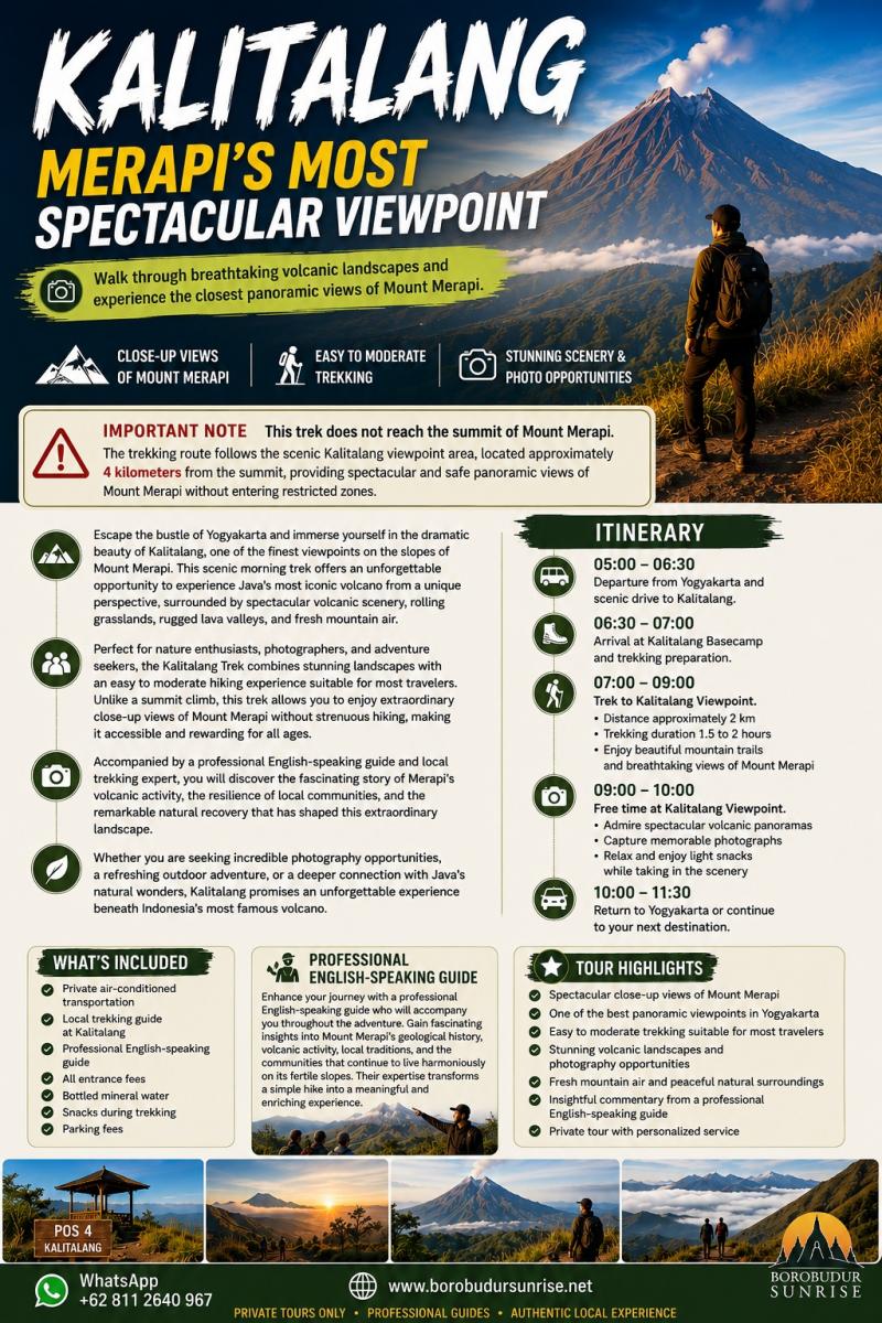 KALITALANG MERAPI MOST SPECTACULAR VIEWPOINT