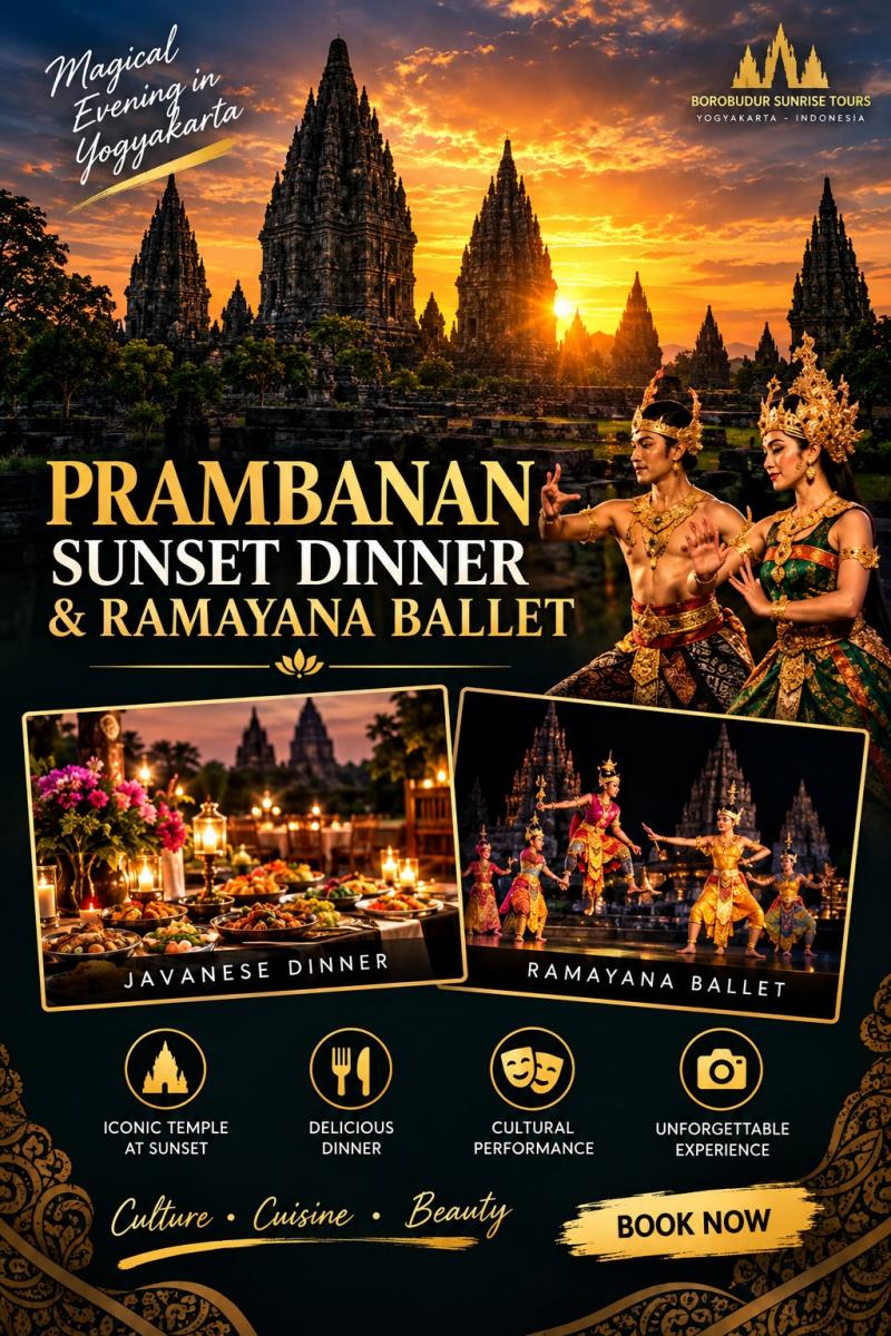 PRAMBANAN SUNSET DINNER RAMAYANA BALLET