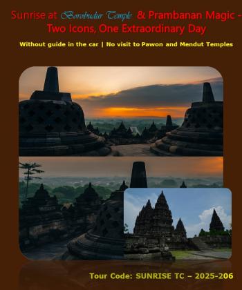 Borobudur Sunrise & Prambanan Magic – Two Icons, One Extraordinary Day