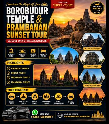 Borobudur Temple & Prambanan Sunset Tour - Explore Java’s Timeless Wonders