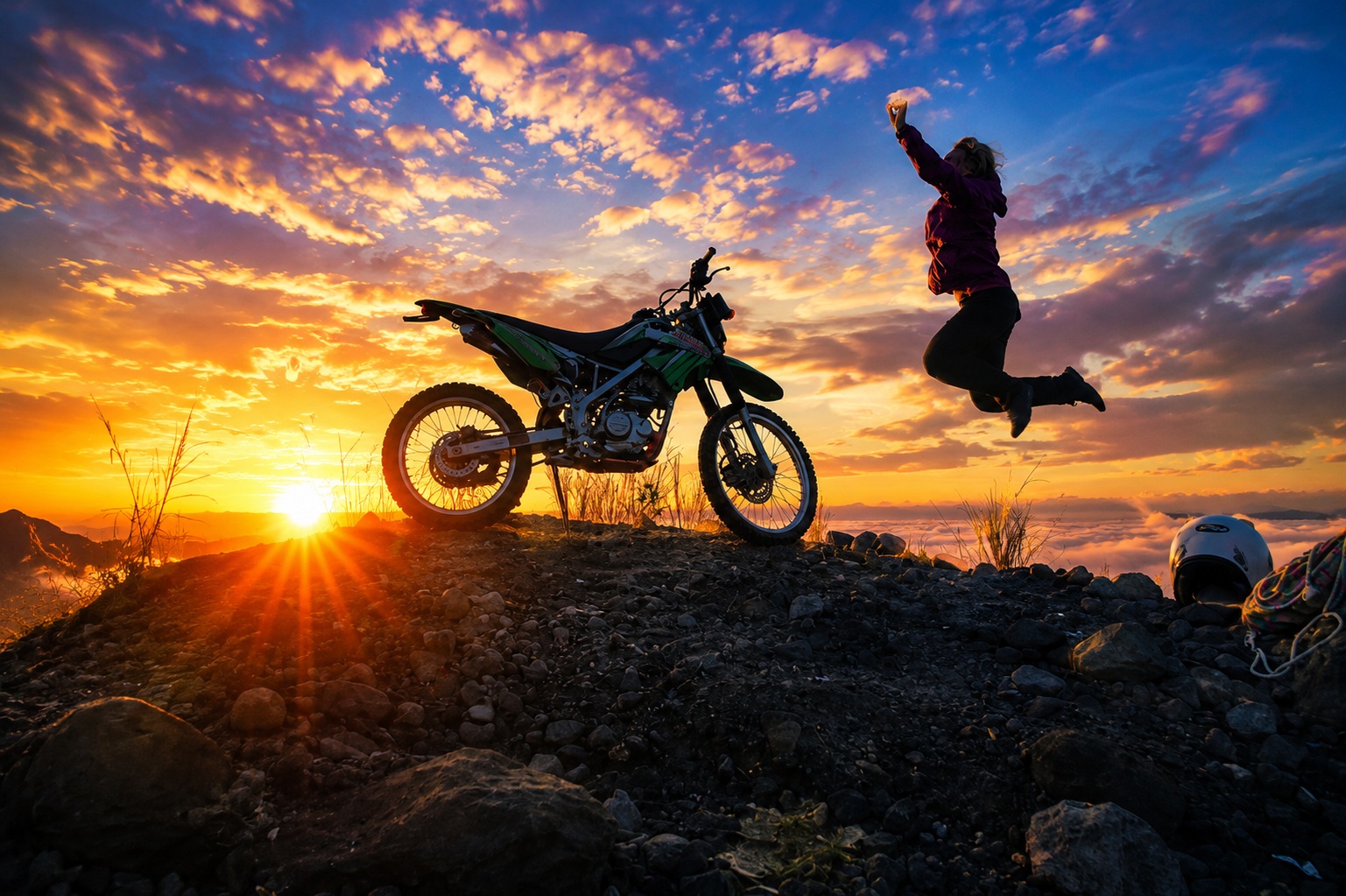Sewa Motor Trail Lava Tour Merapi 