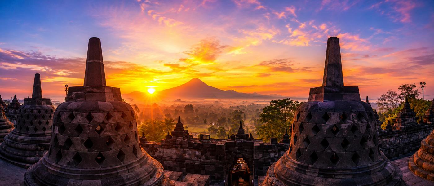 Borobudur Sunrise at Temple
