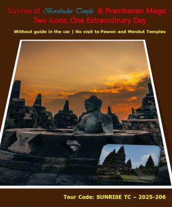 BOROBUDUR SUNRISE NO GUIDE
