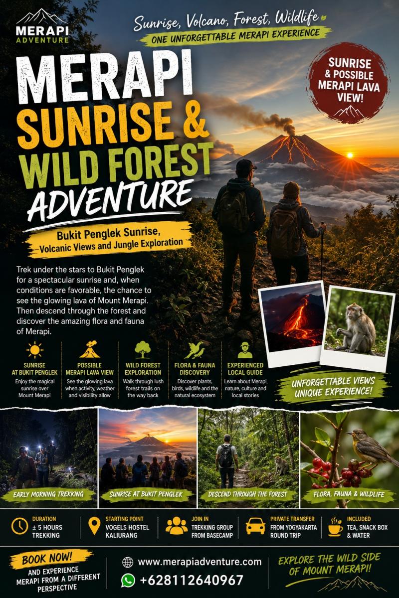 MERAPI SUNRISE AND WILD FOREST ADVENTURE