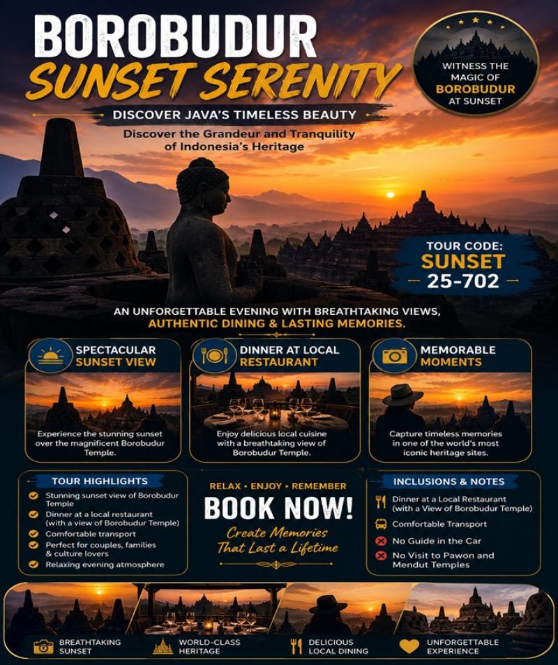 Borobudur Sunset Without Guide: Can You Visit Borobudur at Sunset Without a Private Guide? Borobudur Sunset Without Guide: Can You Visit Borobudur at Sunset Without a Private Guide?