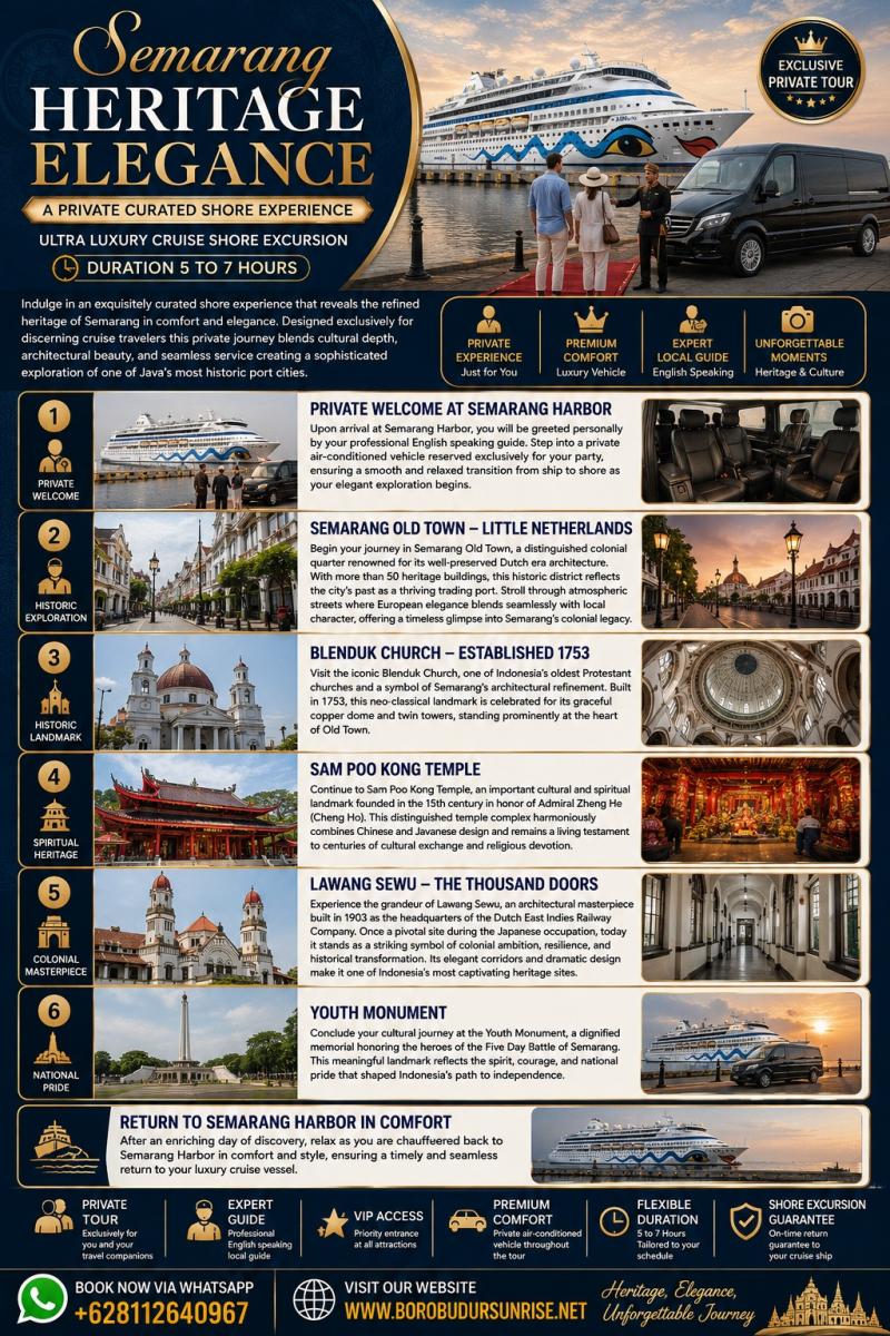 Semarang Heritage Elegance A Private Curated Shore Experience Semarang Heritage Elegance A Private Curated Shore Experience