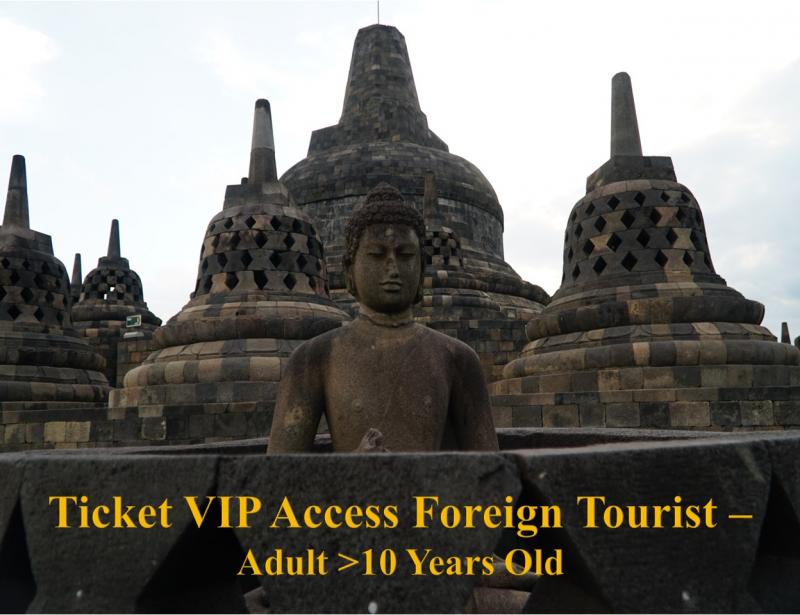 VIP Acces Foreign Tourist Adult -  More than 10 Years Old