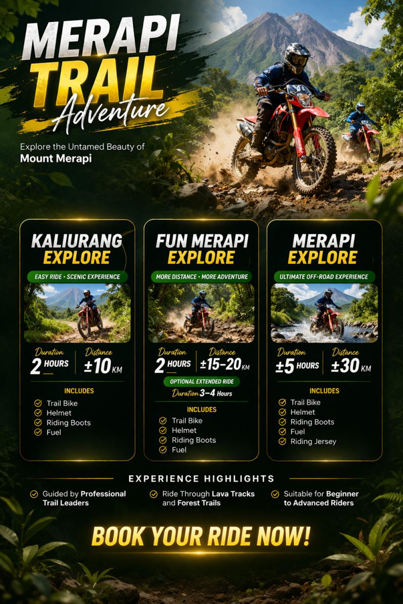 Merapi Dirt Bike – Experience the Adventure