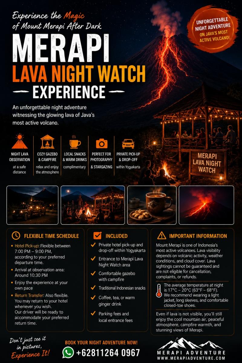 MERAPI LAVA NIGHT WATCH EXPERIENCE