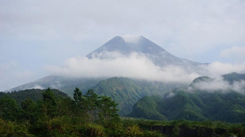 Central Java Volcano