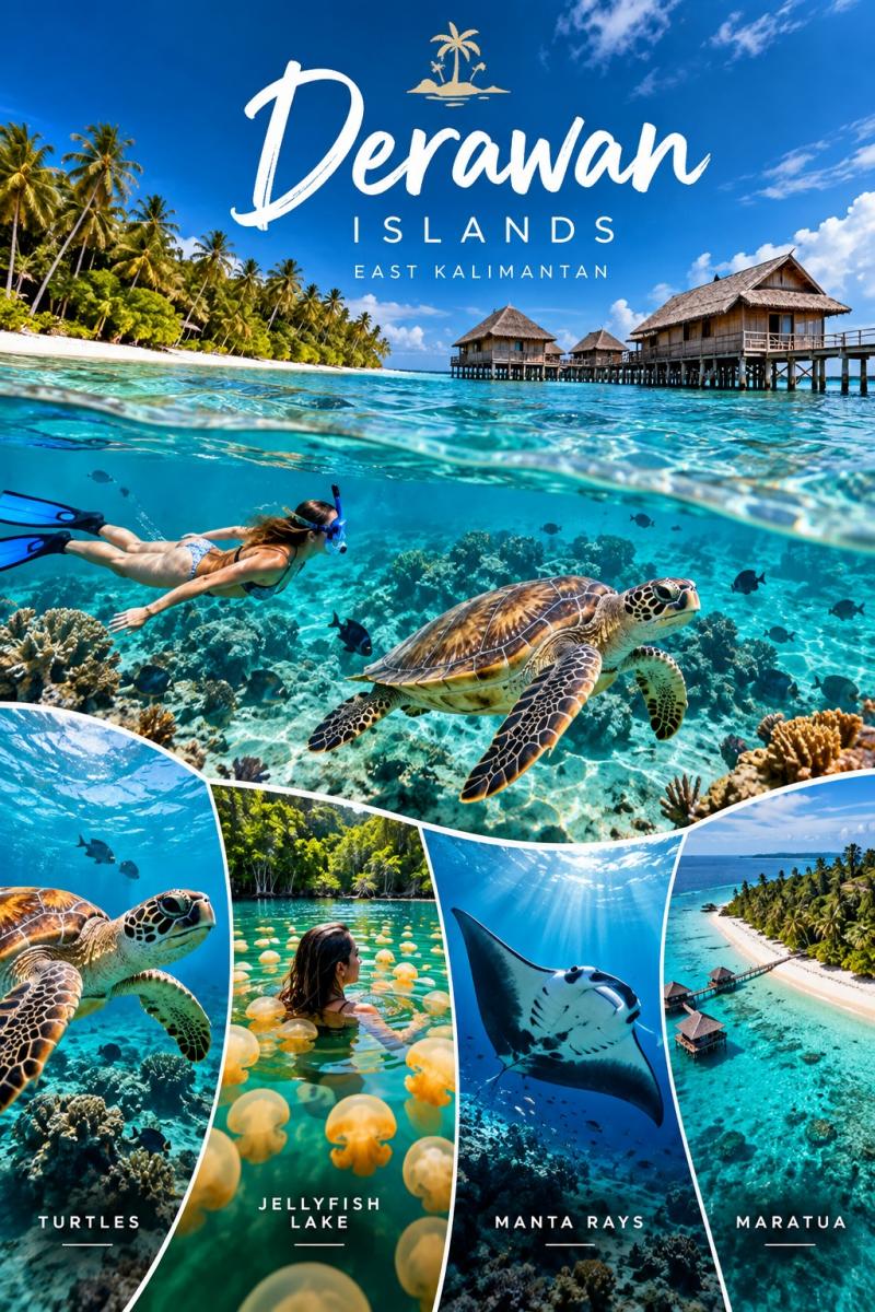 Derawan Archipelago – East Kalimantan’s Tropical Paradise