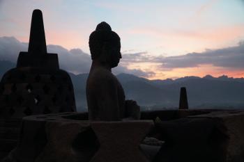 BOROBUDUR SUNSET SERENITY