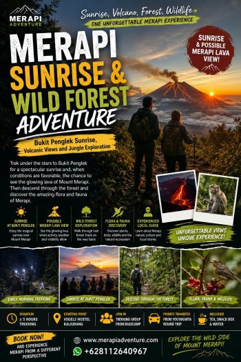 MERAPI SUNRISE AND WILD FOREST ADVENTURE