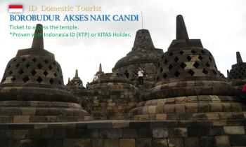 Borobudur Akses Naik Candi Domestic/KITAS Holder