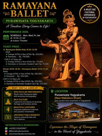 RAMAYANA BALLET DI PURAWISATA YOGYAKARTA