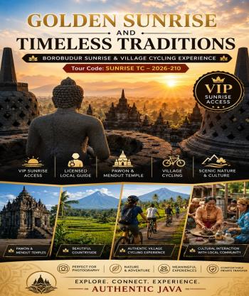 Borobudur Sunrise and Authentic Village Cycling Experience