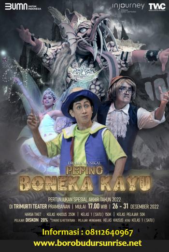 Drama Musikal Pepino Boneka Kayu untuk Anak-Anak