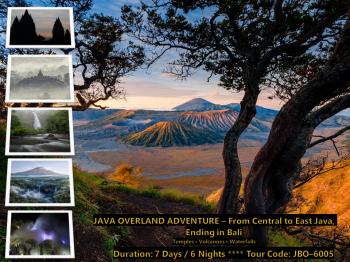 JAVA OVERLAND ADVENTURE – From Central to East Java, Ending in Bali