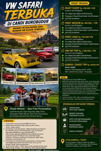 Borobudur VW Safari Experience
