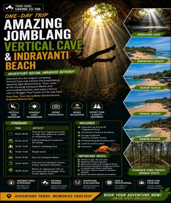 Jomblang Vertical Cave Indrayanti Beach
