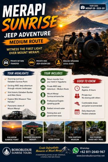 MERAPI SUNRISE MEDIUM ROUTE